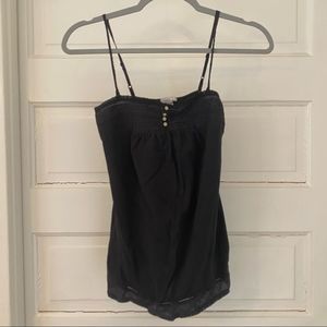 OLD NAVY BLACK LACEY TANK TOP